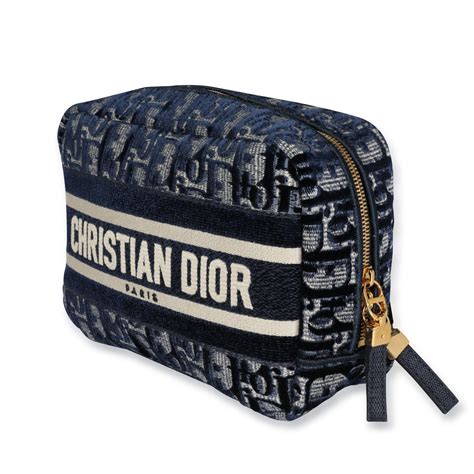 christian dior toiletry pouch|dior velvet drawstring pouch.